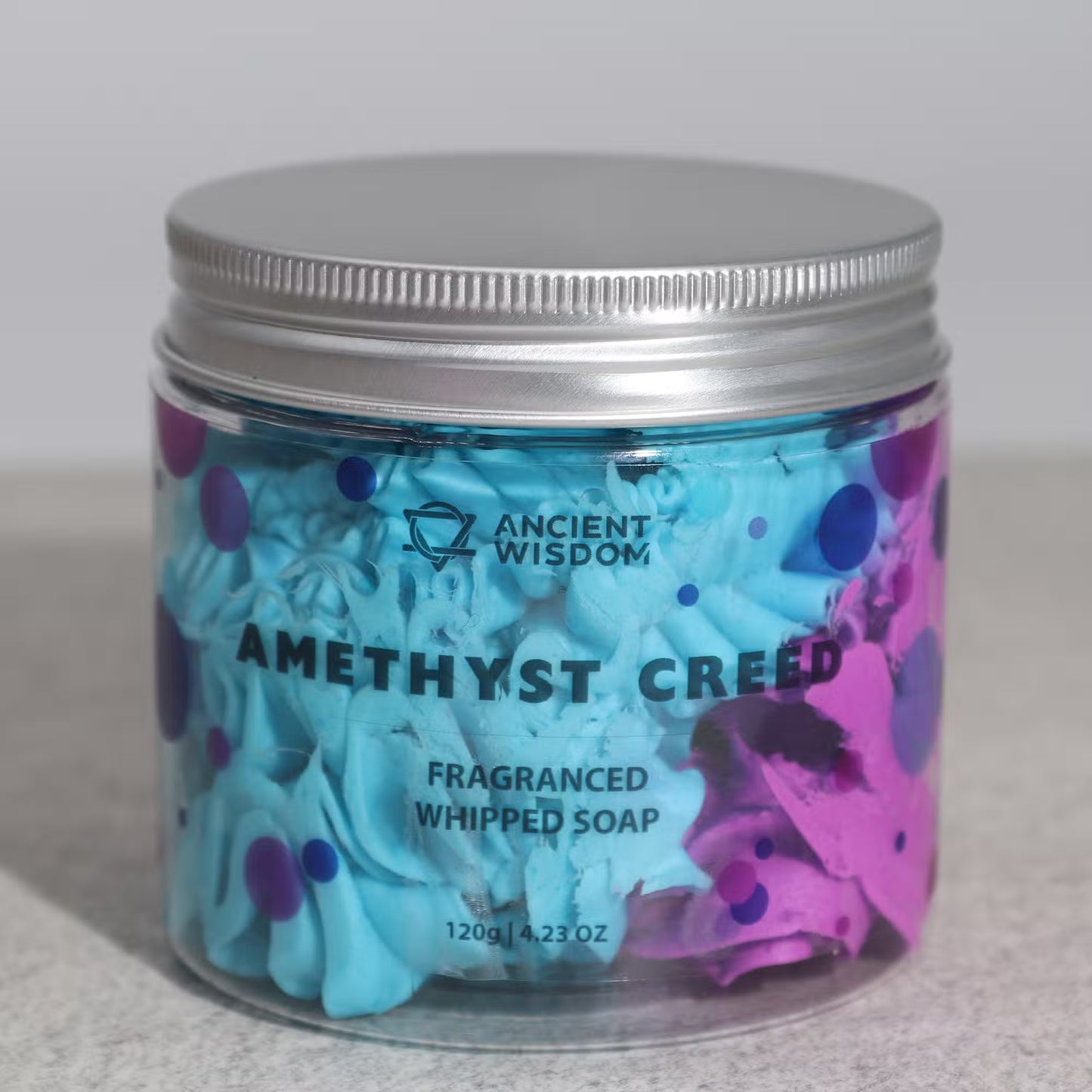 Savon crème fouettée Amethyst Creed 120g