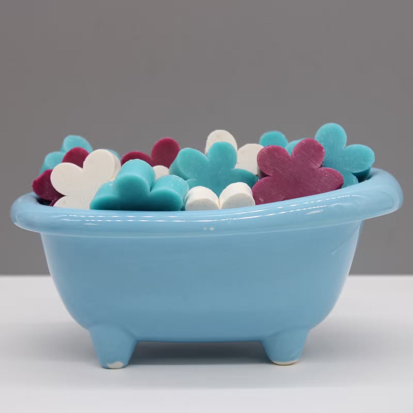 Savon invité Fleur 3 Parfum géranium / Muguet / Bouquet printanier