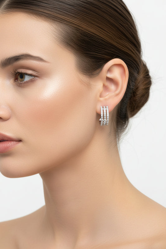 Créoles Biojoux Miami 15mm Argent - Acier Chirurgical