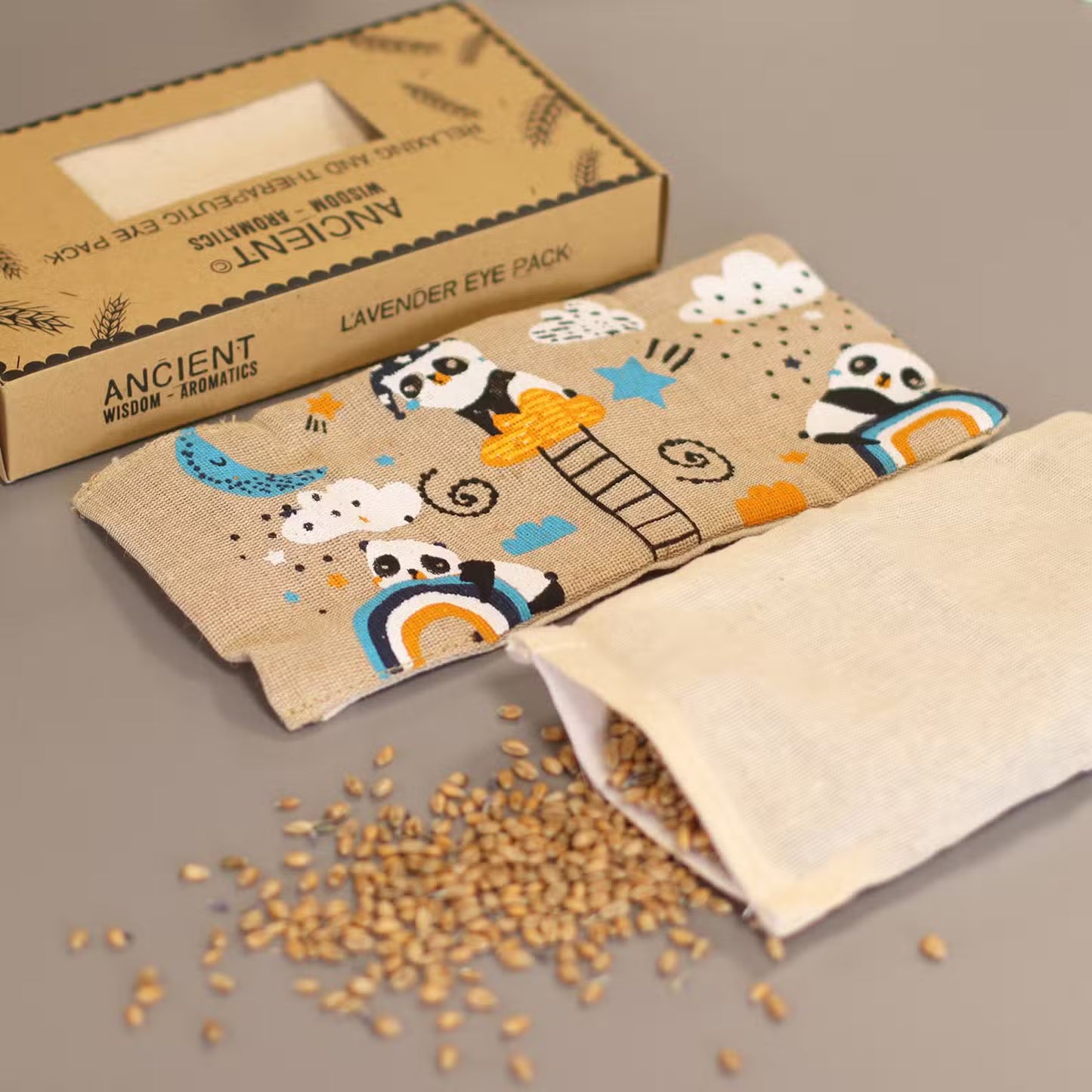 Coussin yeux coton lavande coffret cadeau - 6 variantes