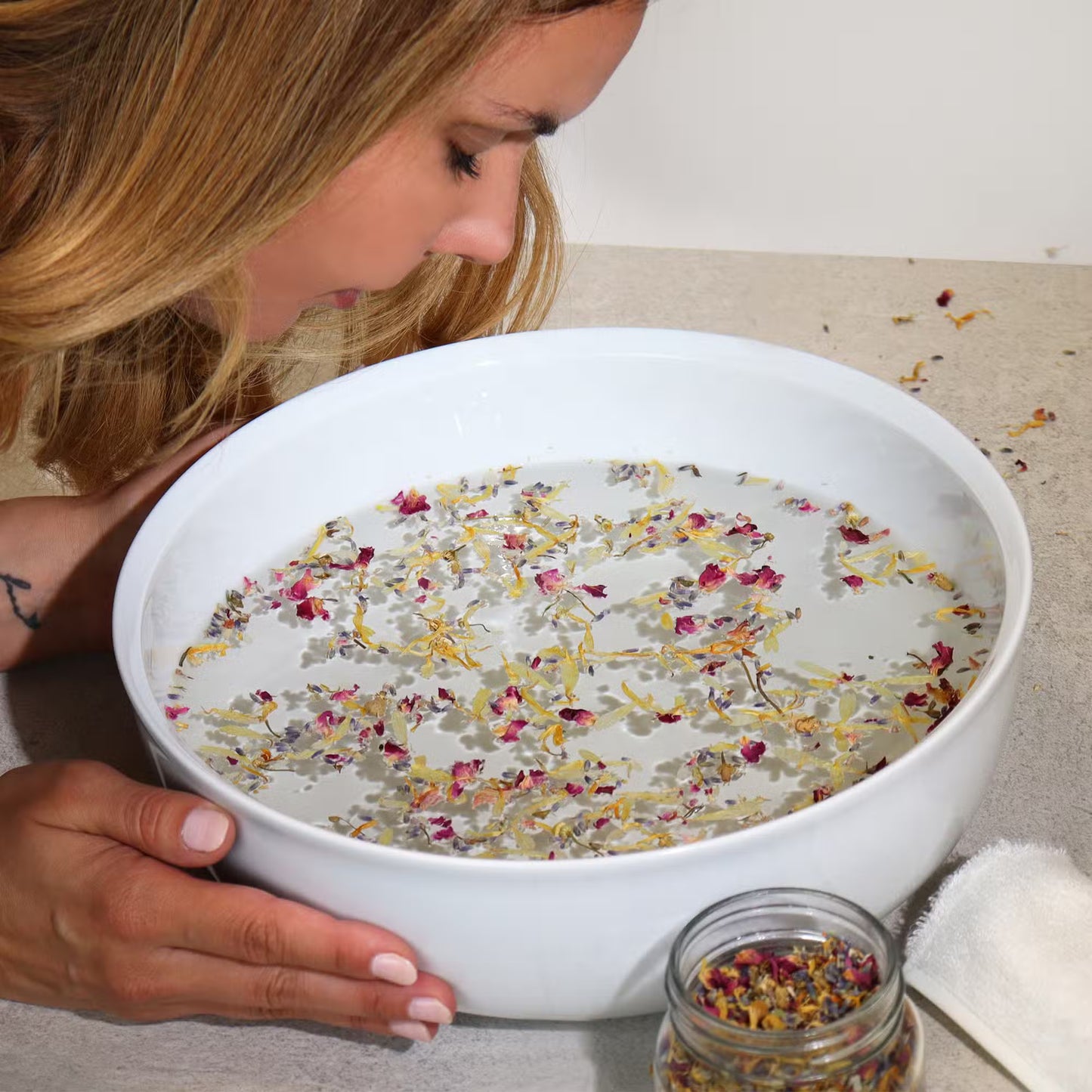 Mélange botanique bain vapeur facial naturel 25g