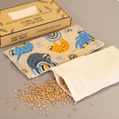 Coussin yeux coton lavande coffret cadeau - 6 variantes