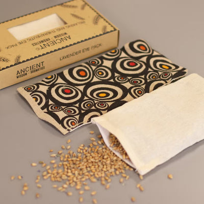 Coussin yeux coton lavande coffret cadeau - 6 variantes