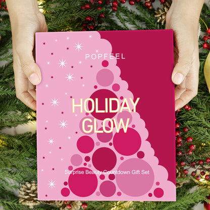 Calendrier de l’Avent Maquillage 2025 – HOLIDAY GLOW Popfeel™ (24 Surprises Beauté)