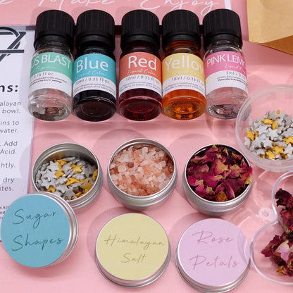 Kit bombes bain Alliage Satin DIY