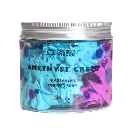 Savon crème fouettée Amethyst Creed 120g