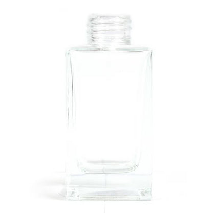 Flacon diffuseur bâtonnets longs carré 100ml verre - 3 variantes