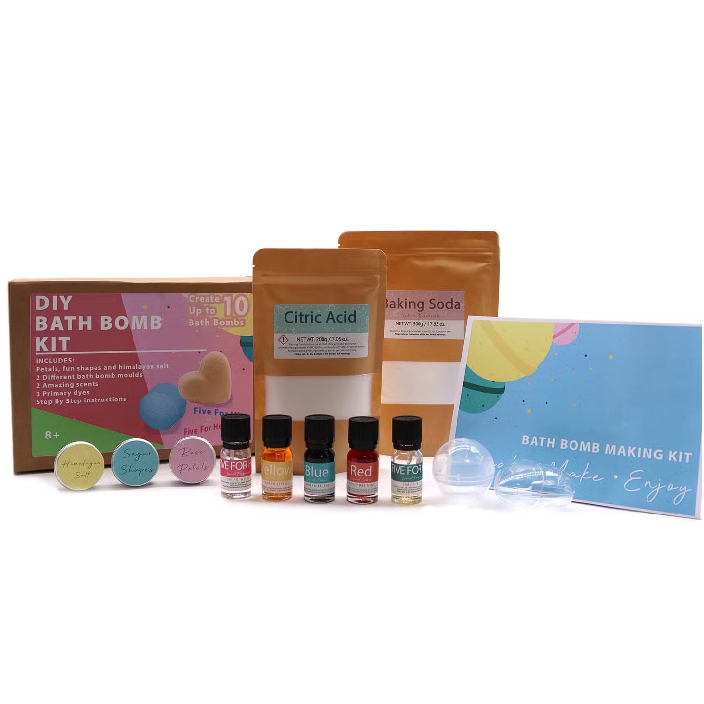 Kit bombes bain Alliage Satin DIY