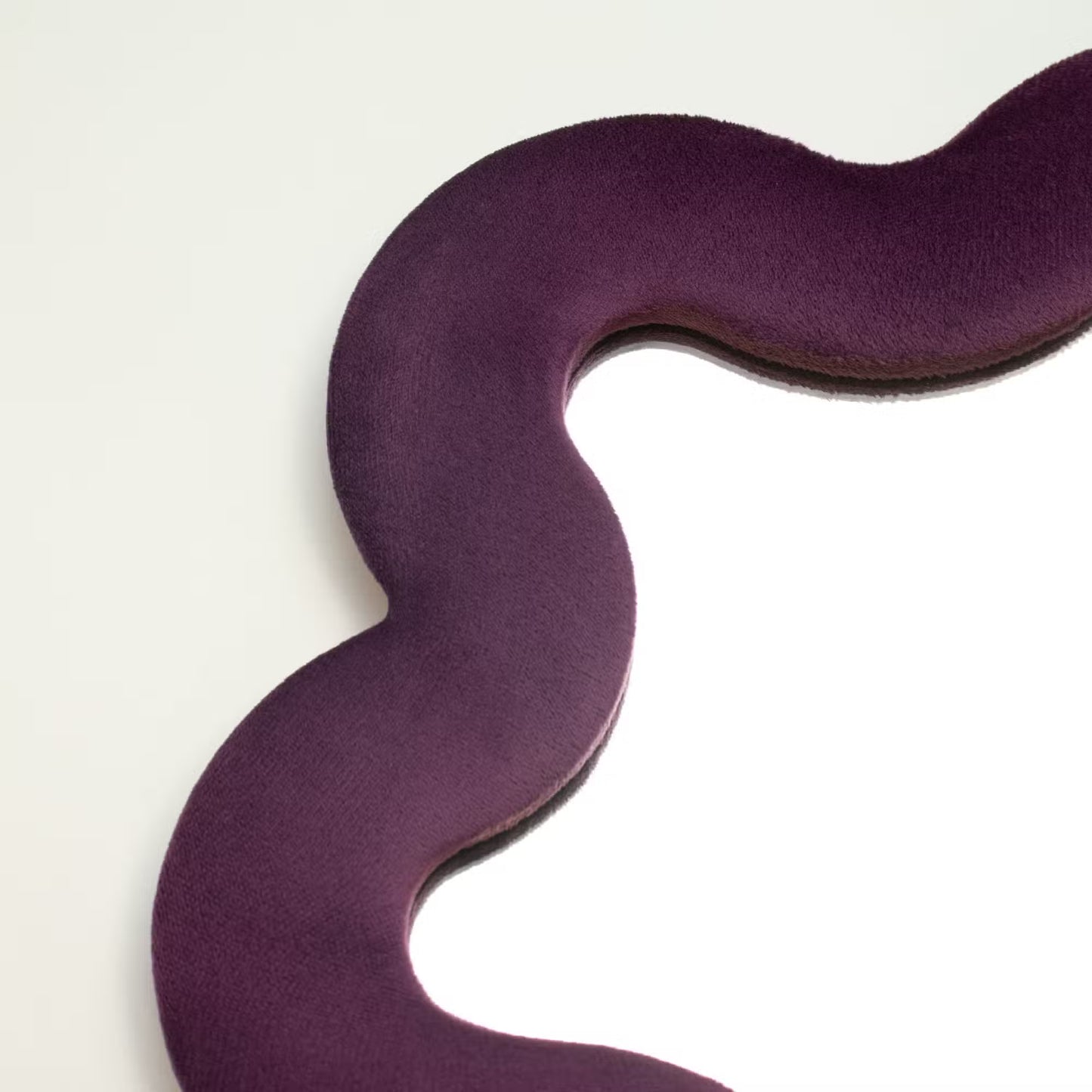 Miroir souple ondulé Étoile Mauve