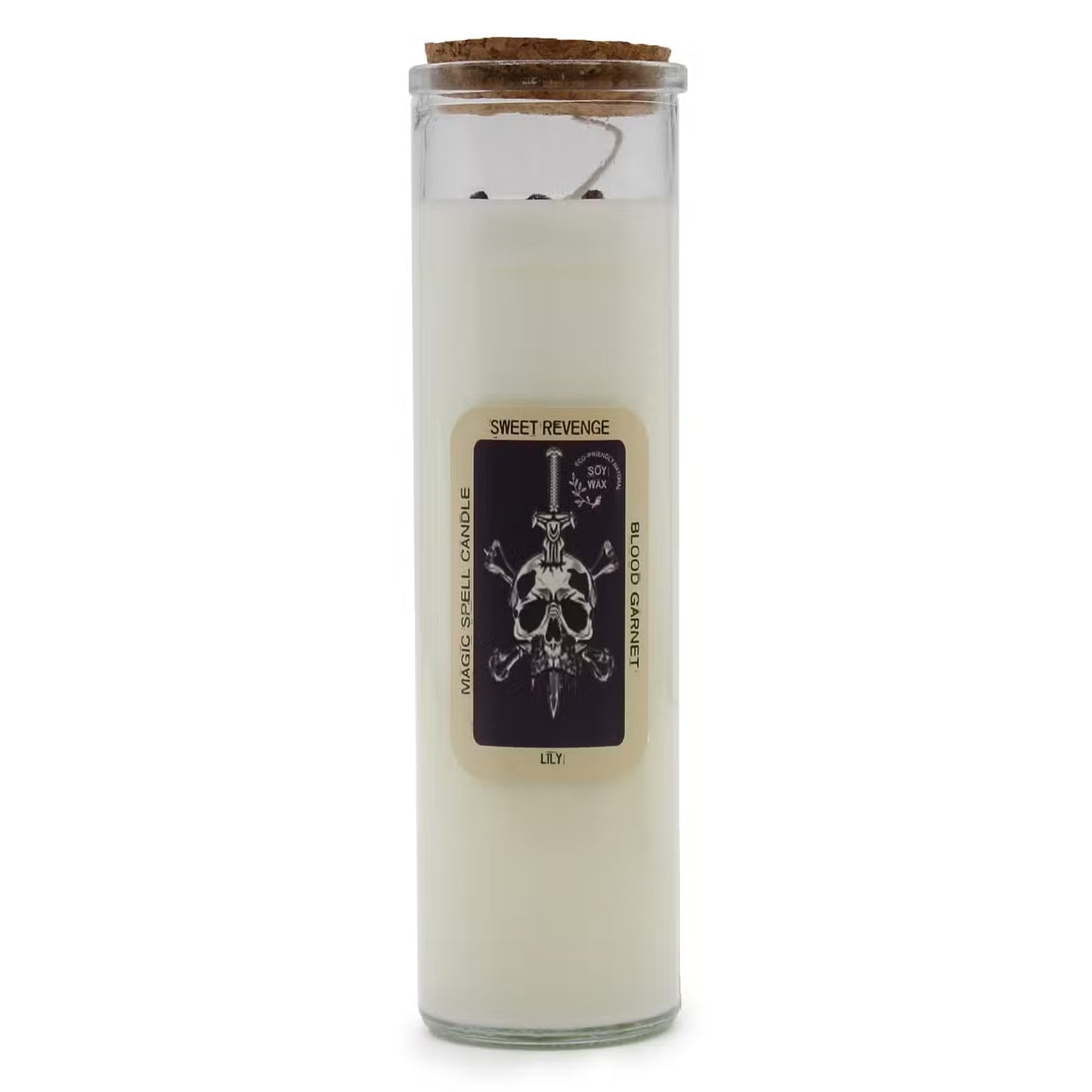 Bougie magique cire soja pierres précieuses - 12 variantes