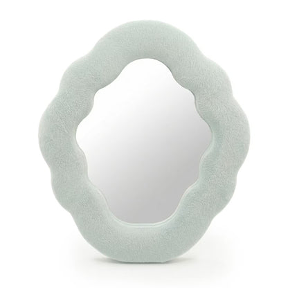 Miroir souple ondulé Nuage Bleu nuage