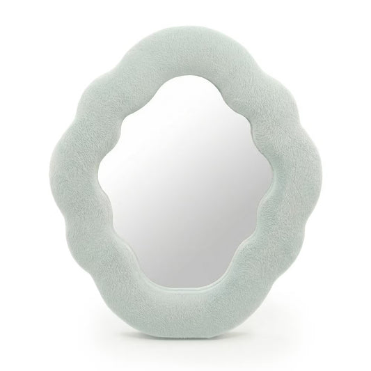 Miroir souple ondulé Nuage Bleu nuage