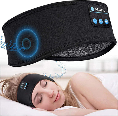 Masque de Sommeil Bluetooth Sans Fil — Écouteurs Intégrés
