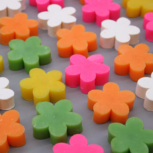 Savon invité Fleur 3 Parfum géranium / Muguet / Bouquet printanier