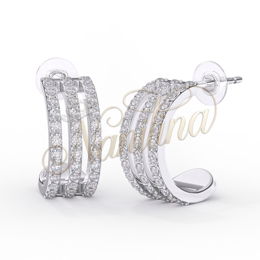 Créoles Biojoux Miami 15mm Argent - Acier Chirurgical