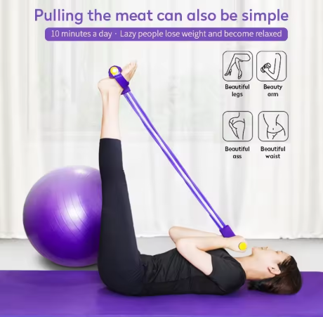 Bandes de Résistance Élastique Fitness — Lot de 4