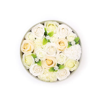 Boîte ronde - Fleurs de savon