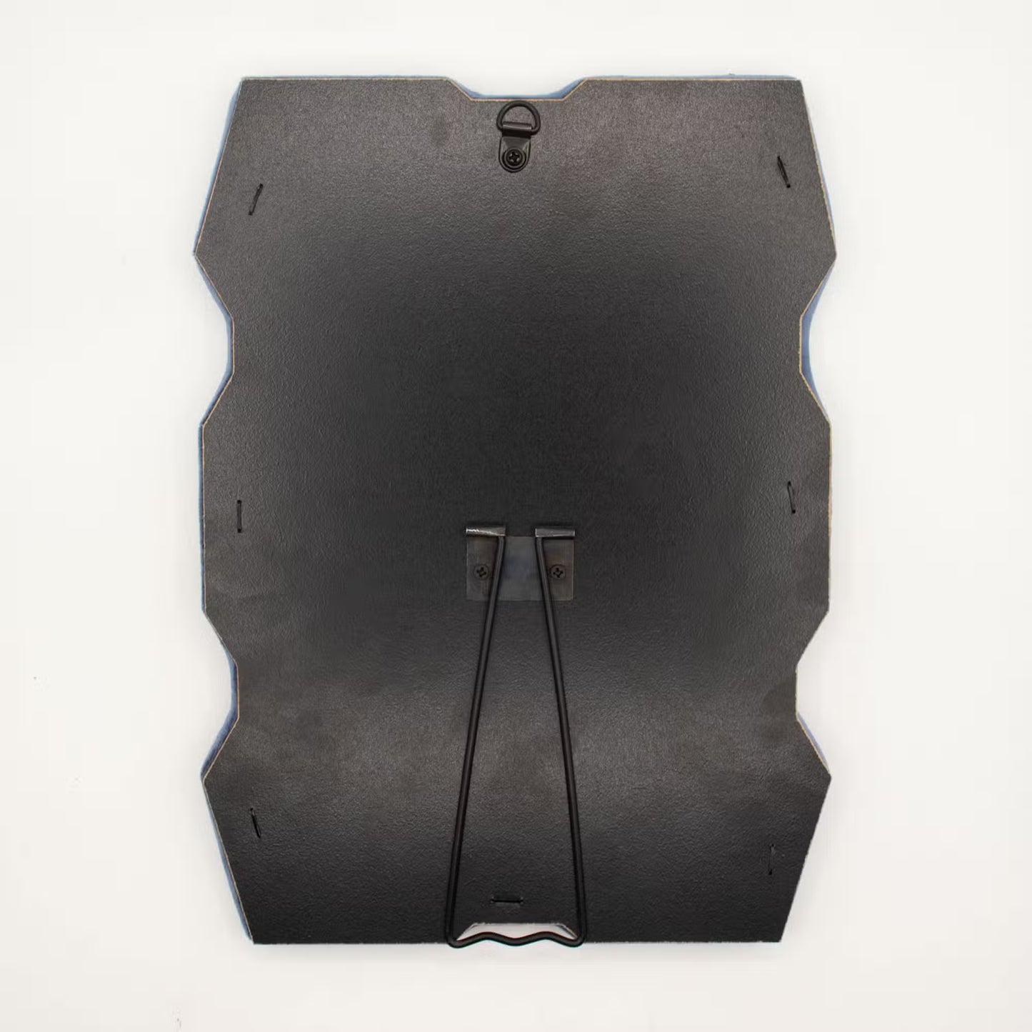 Miroir souple ondulé Cadre épais Bleu royal