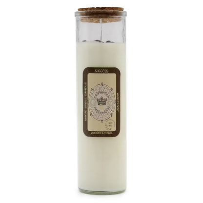Bougie magique cire soja pierres précieuses - 12 variantes