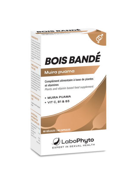 Complément alimentaire vitalité Muira Puama - 60 gélules