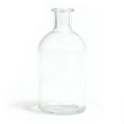 Flacon diffuseur bâtonnets rond antique 200ml verre - 3 variantes