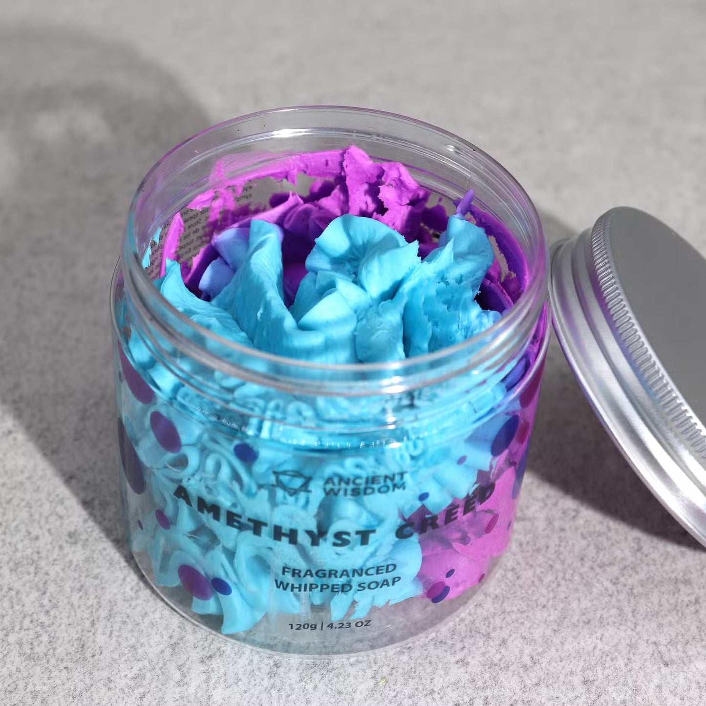 Savon crème fouettée Amethyst Creed 120g