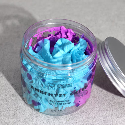 Savon crème fouettée Amethyst Creed 120g
