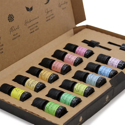 Kit démarrage 12 huiles essentielles aromathérapie