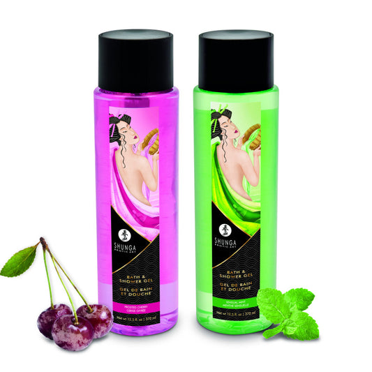 Gel de bain douche Shunga Cerise Givrée - 370 ml