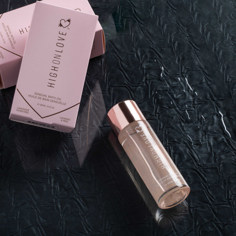 Huile de bain sensuelle à la lavande douce - 100 ml