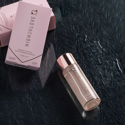 Huile de bain sensuelle à la lavande douce - 100 ml