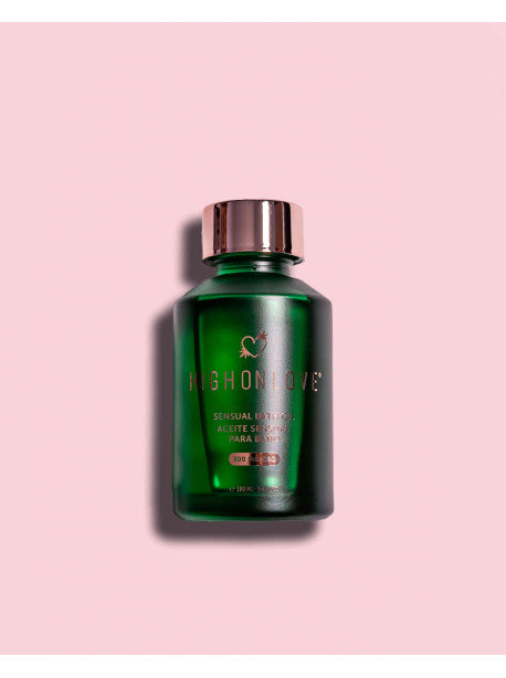 Huile de bain sensuelle avec 300 mg de CBD - 100 ml