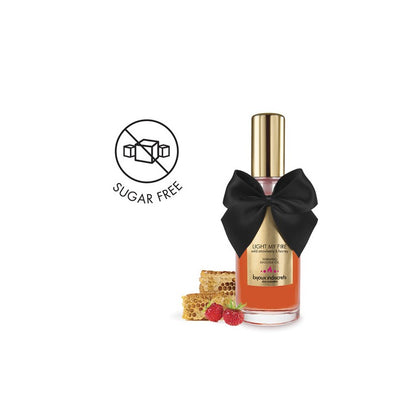 Huile de massage embrassable chauffante - Fraise sauvage