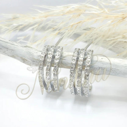 Créoles Biojoux Miami 15mm Argent - Acier Chirurgical
